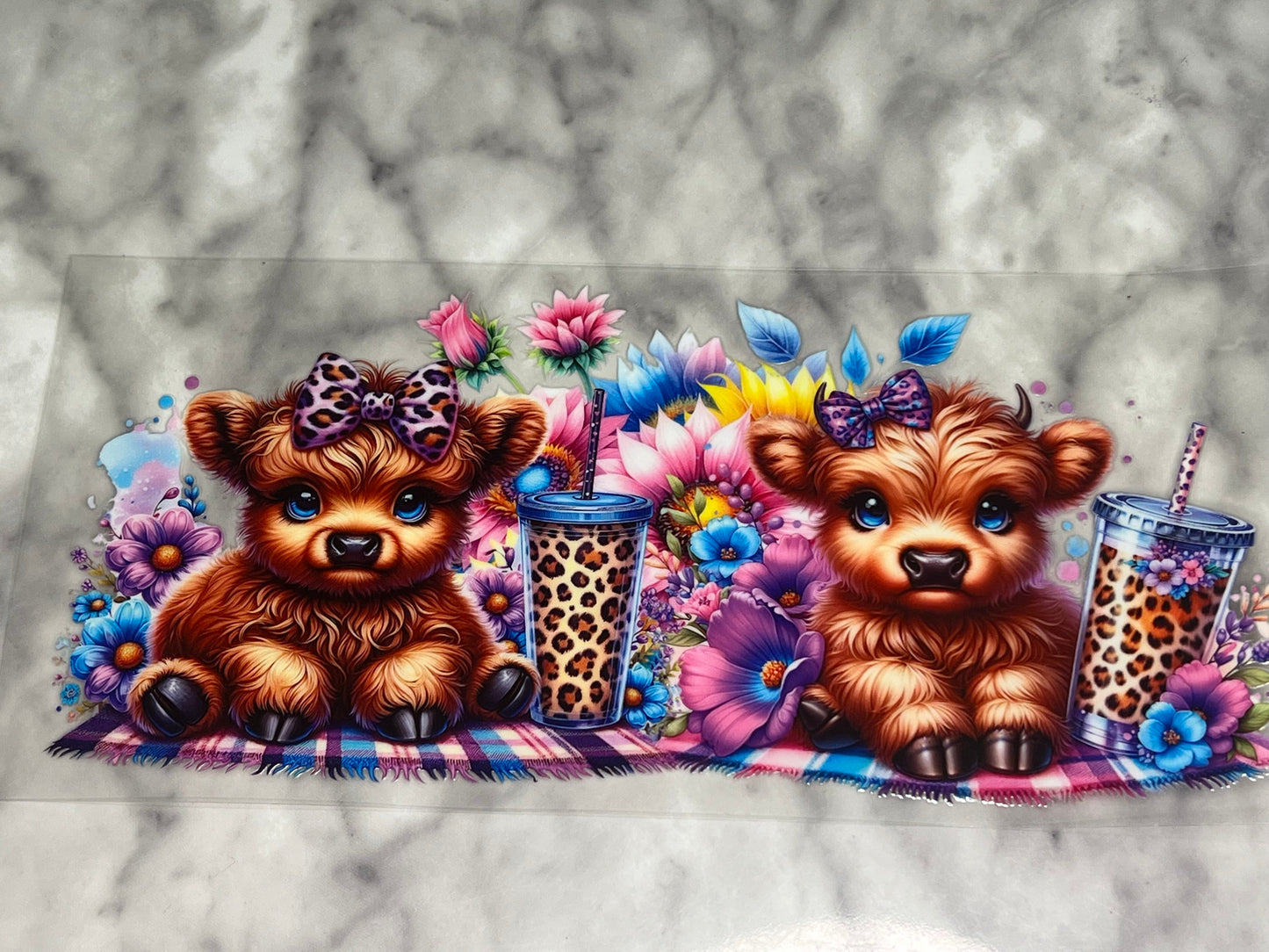 Wraps M (Highland Cows/Animals)