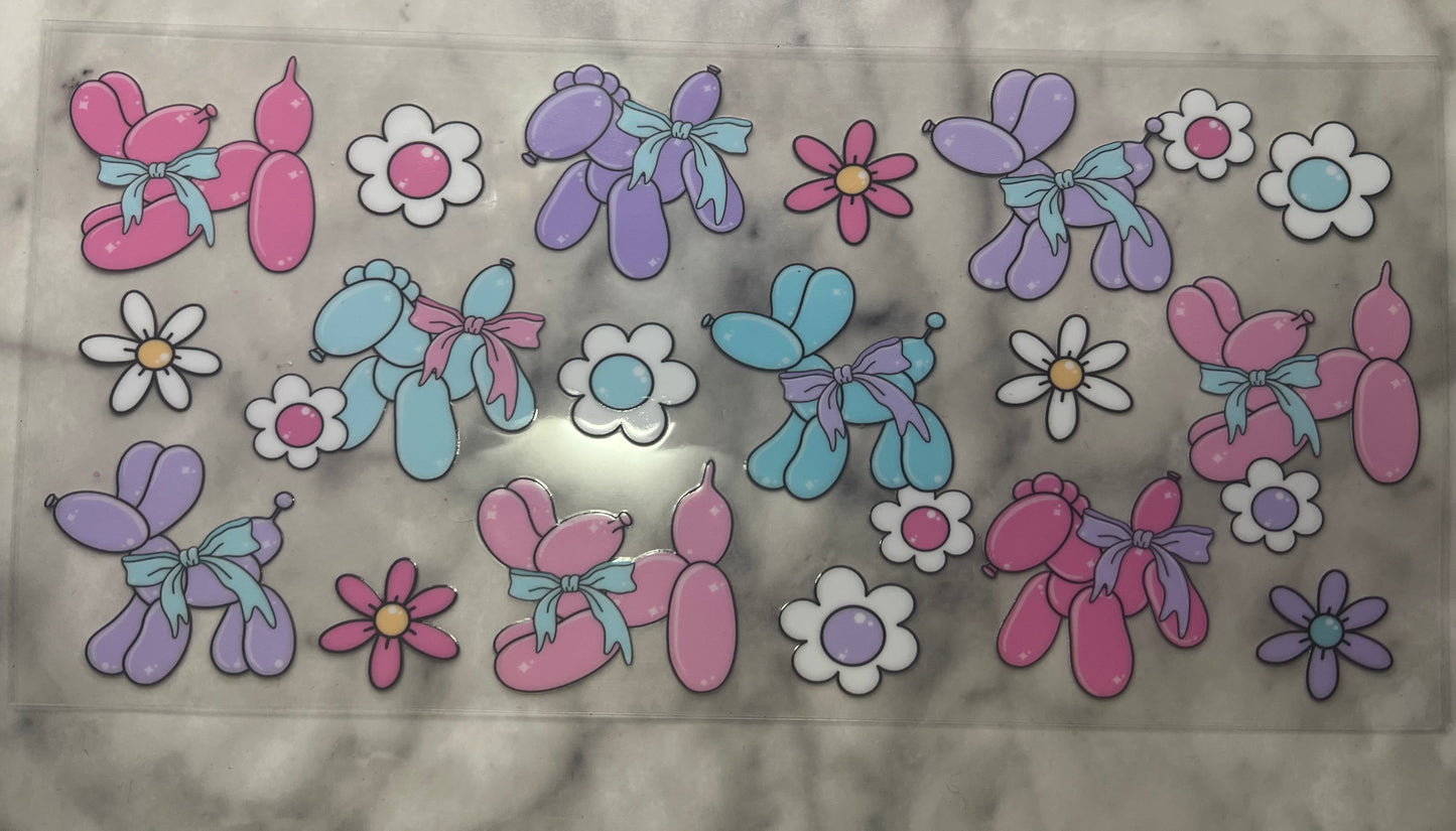 Wraps B (Flowers/Bows/Butterflies/Balloon Dogs)