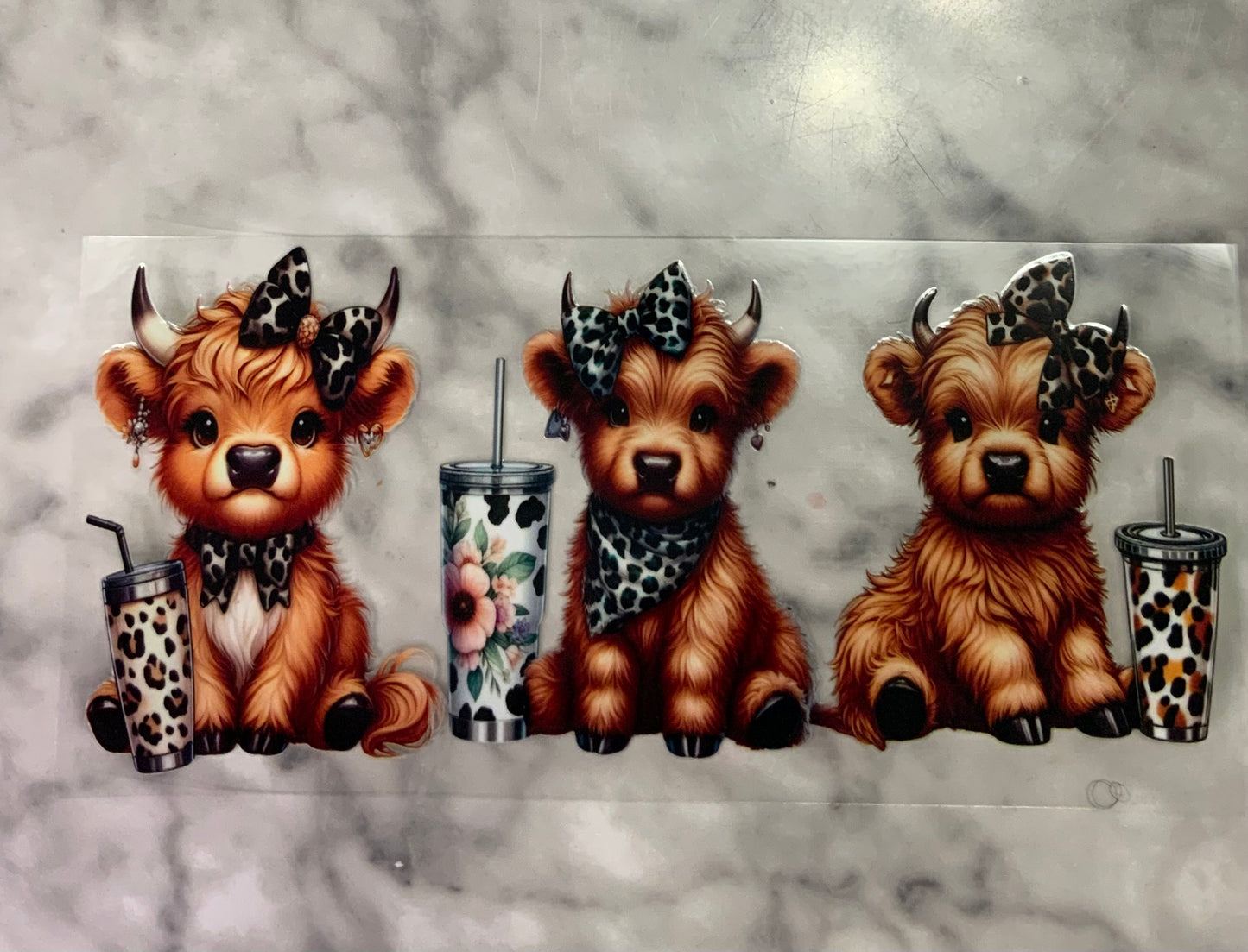 Wraps M (Highland Cows/Animals)