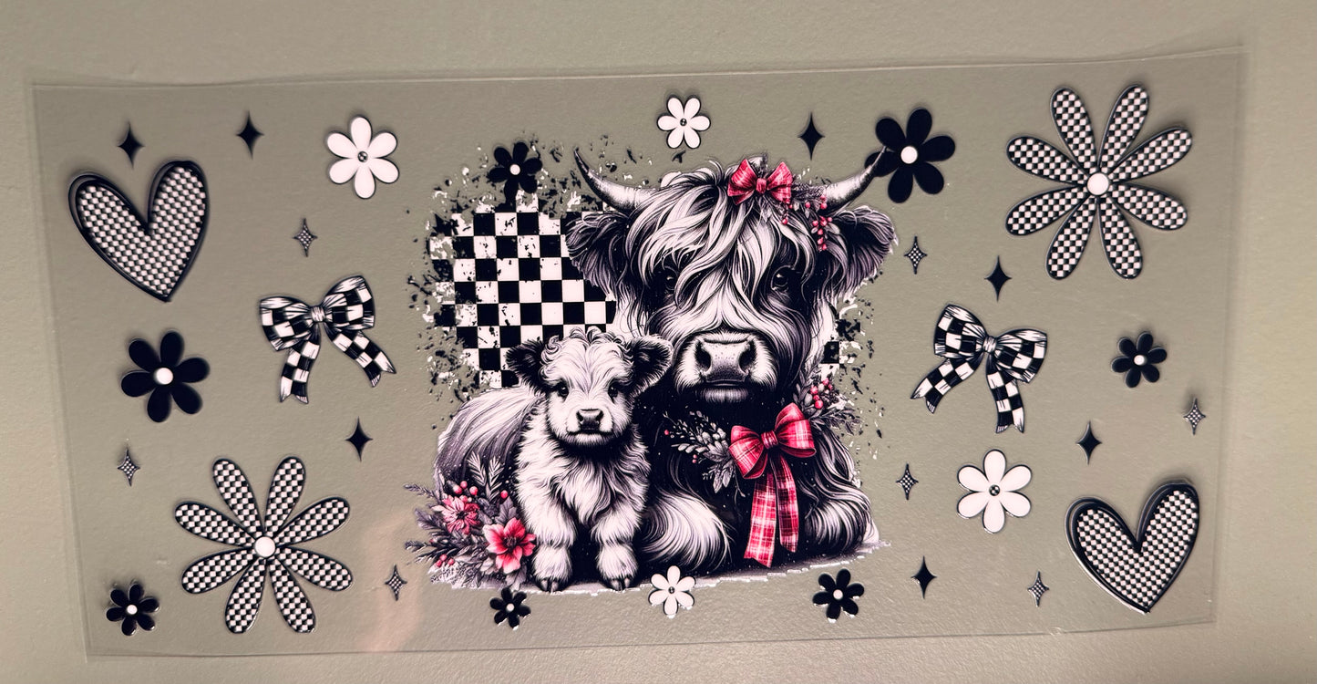 Wraps M (Highland Cows/Animals)