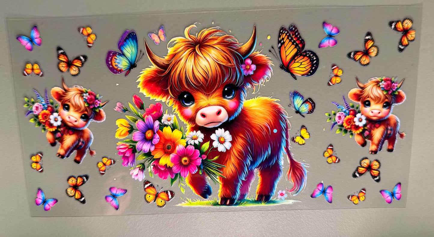 Wraps M (Highland Cows/Animals)