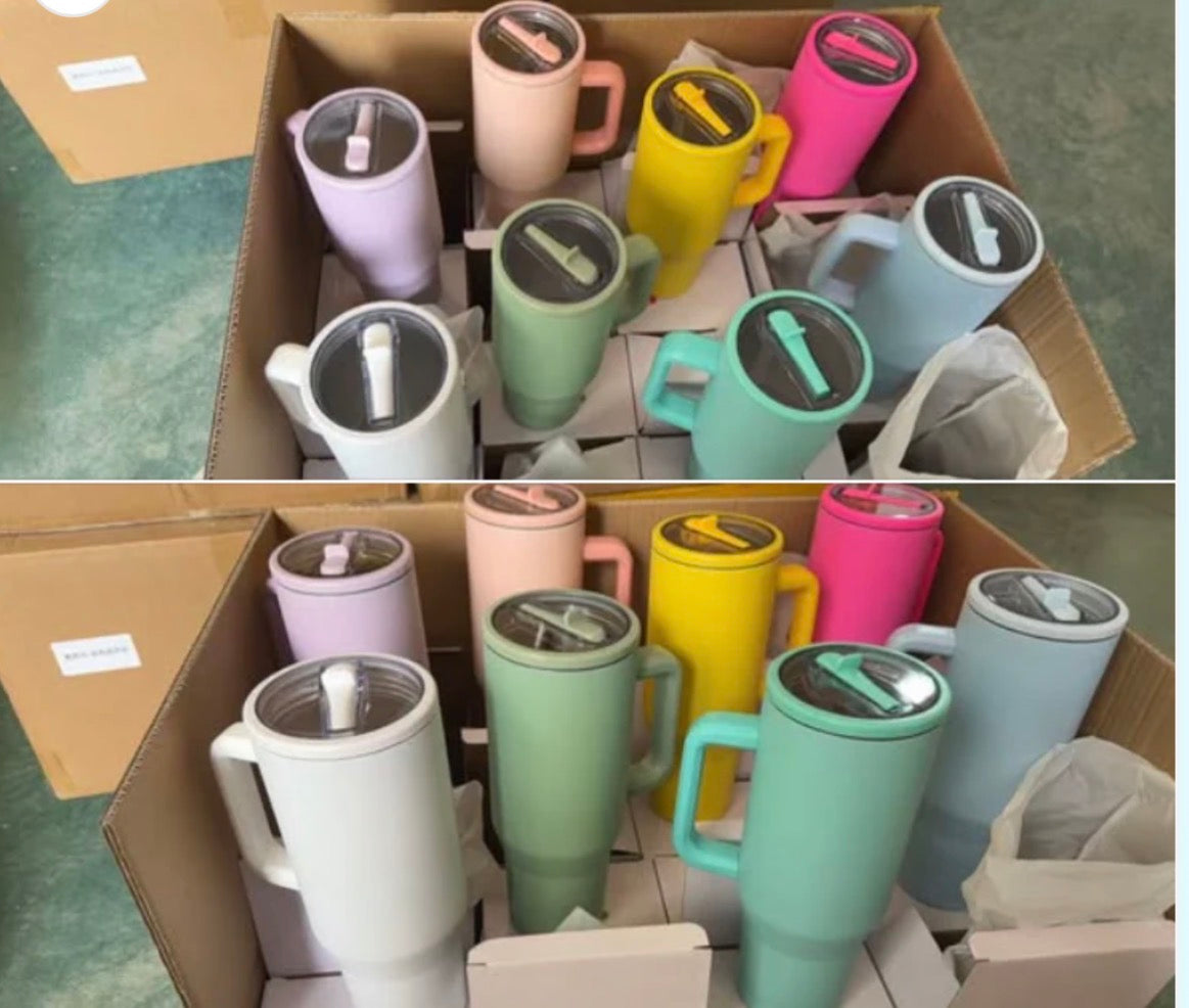 40oz Insulated Tumbler With Leakproof Lid